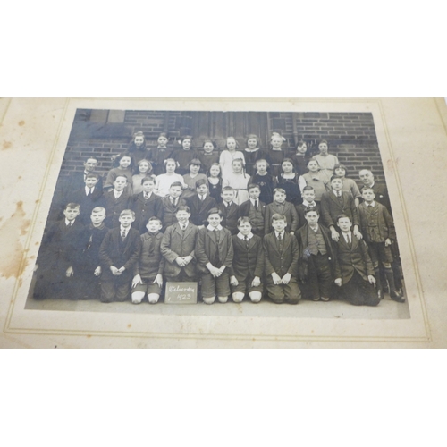 2074 - A collection of mixed ephemera to include Victorian indentures, letters, photographs, other document... 