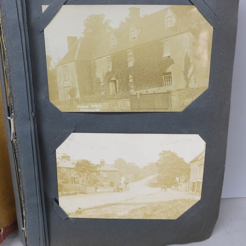 2085 - Postcards; an album of vintage postcards