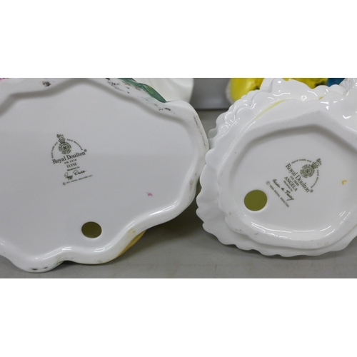 2092 - Nine Royal Doulton figures including Good Companion, Margaret x2, Ninette, Elyse, Angela, The Lost W... 