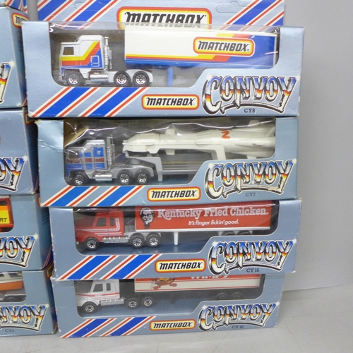 2096 - A collection of Matchbox Convoy model vehicles, all boxed, (13)