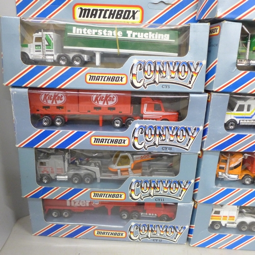 2096 - A collection of Matchbox Convoy model vehicles, all boxed, (13)