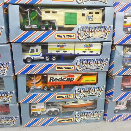 2096 - A collection of Matchbox Convoy model vehicles, all boxed, (13)
