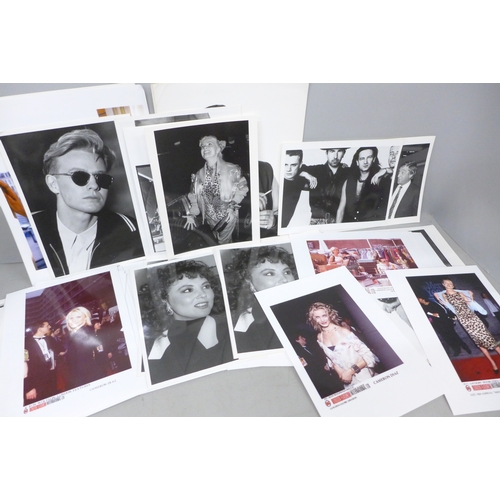 2097 - A collection of photographs, U2, Jason Donovan, Hollywood stars, etc.