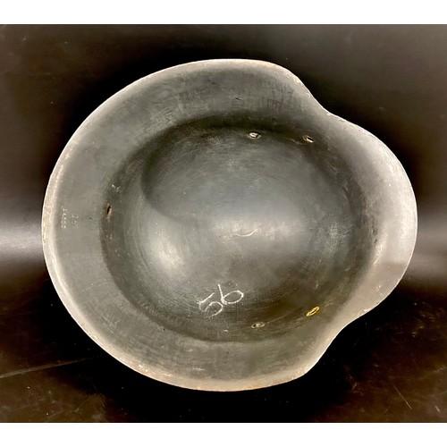 2164 - A German World War II helmet shell,