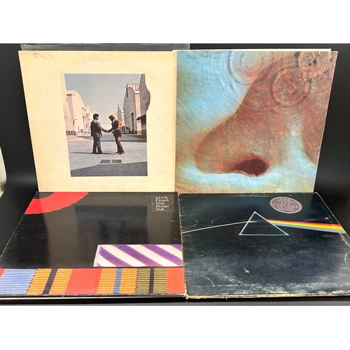 2175 - Eight Pink Floyd LPs (one without sleeve)