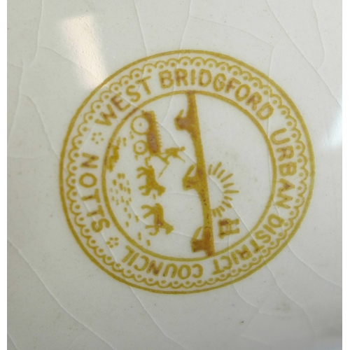 2087 - A 1950s Poole jug and a 1953 Coronation mug