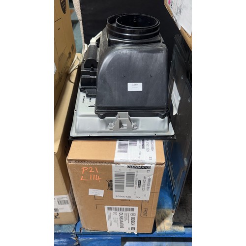 3249 - A Faber Inca smart 2.0 canopy hood 52cm, a Bosch canopy hood (626-41,114) *This lot is subject to VA... 