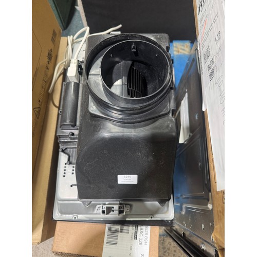 3249 - A Faber Inca smart 2.0 canopy hood 52cm, a Bosch canopy hood (626-41,114) *This lot is subject to VA... 