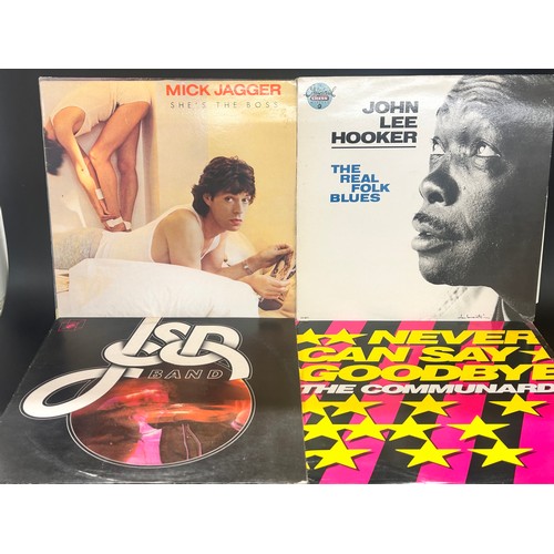 2116 - A collection of vinyl LP records to include The Proclaimers, Elton John, Prefab Sprout, The Beatles,... 