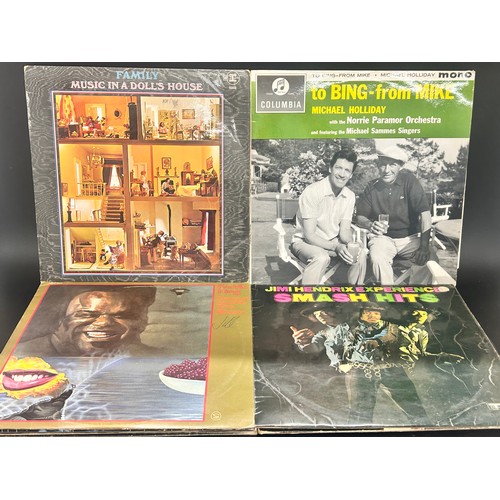 2116 - A collection of vinyl LP records to include The Proclaimers, Elton John, Prefab Sprout, The Beatles,... 