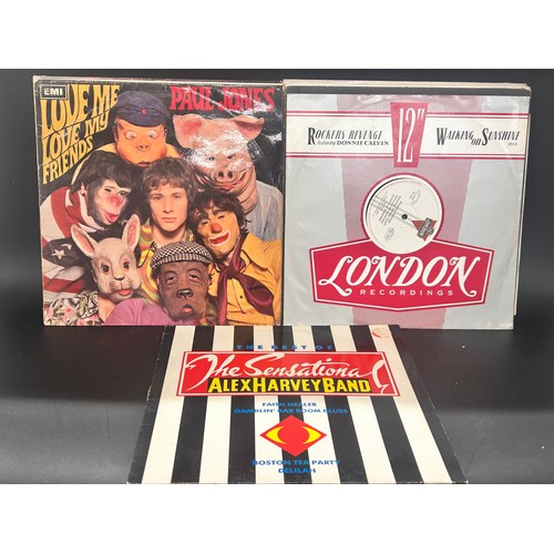 2116 - A collection of vinyl LP records to include The Proclaimers, Elton John, Prefab Sprout, The Beatles,... 