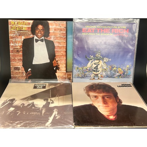 2121 - Thirty-six vinyl LP records, four 12