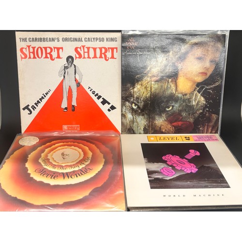 2121 - Thirty-six vinyl LP records, four 12