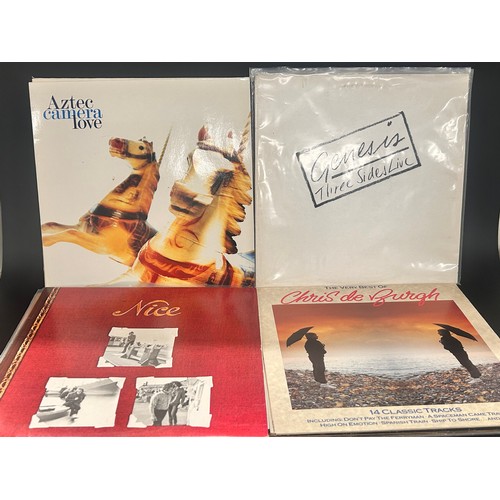 2121 - Thirty-six vinyl LP records, four 12