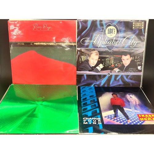 2121 - Thirty-six vinyl LP records, four 12