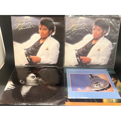 2121 - Thirty-six vinyl LP records, four 12