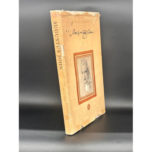2123 - A large Augustus John 1957 vintage art book, '52 Drawings'