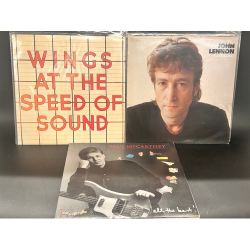 2124 - Twenty-two The Beatles and The Beatles related LP records