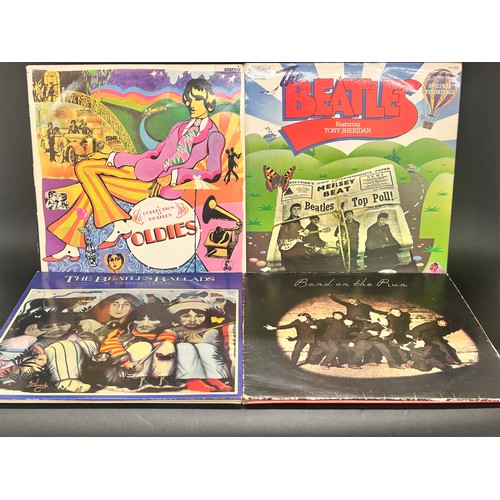 2124 - Twenty-two The Beatles and The Beatles related LP records
