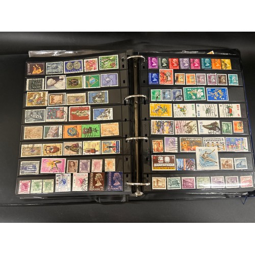 2153 - An album of 20th Century world stamps, to include Canada, Australia, Guernsey, Netherlands, India, I... 