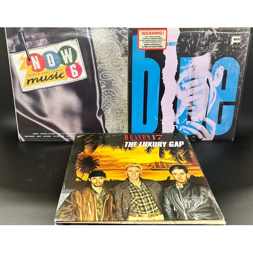 2158 - A collection of fifteen vinyl LPs mainly from the 1980s - Madonna, 10cc, Dire Straits