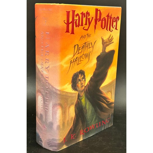 2166 - First edition American Harry Potter and the Deathly Hallows hardback book, published by Arthur A Lev... 