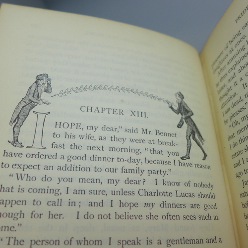 2022 - One volume, Pride and Prejudice, Jane Austen, illustrated by Hugh Thomson