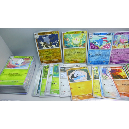 2257 - 250 all Holographic Pokémon cards from series including Scarlet and Violet, includes Rares