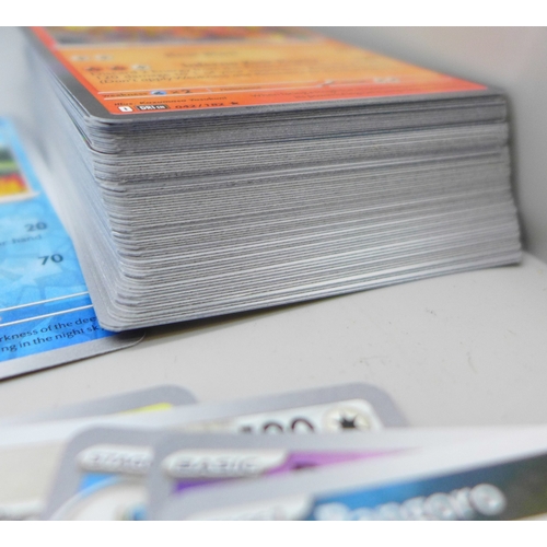 2257 - 250 all Holographic Pokémon cards from series including Scarlet and Violet, includes Rares