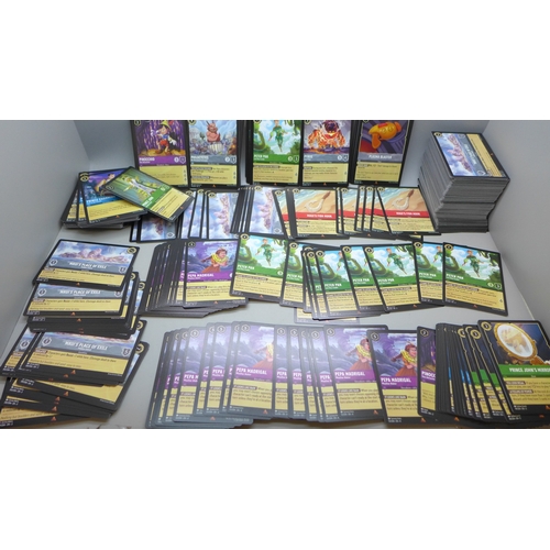 2261 - A large collection of over 500 all Rare Disney Lorcana trading cards