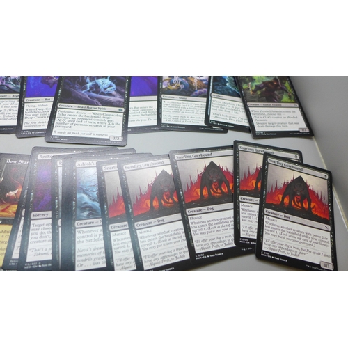 2263 - A large collection of Magic The Gathering cards (MTG), approximately 800 cards