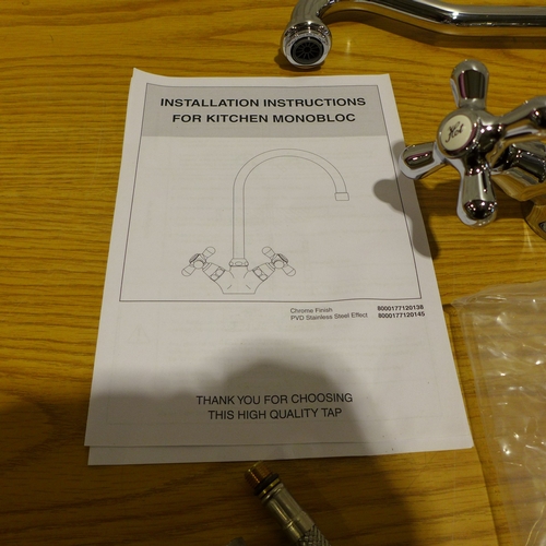 6090 - An Apollo chrome mixer tap  - high/low pressure (628-118) *This lot is subject to VAT