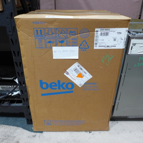 6121 - A Beko integrated freezer (628-246) *This lot is subject to VAT