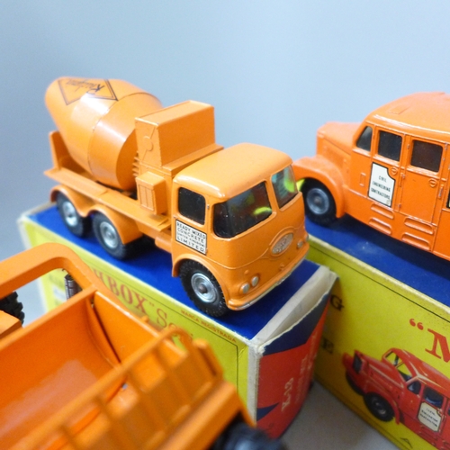 2024 - Six Matchbox Series King Size die-cast model vehicles No 3, 6, K5, K8, K11 & K13, all boxed by Lesne... 