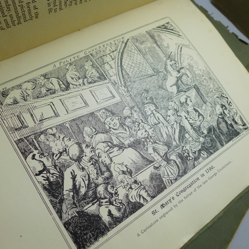 2059 - A collection of Nottinghamshire and church related books including The Churches and Monasteries of t... 