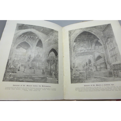 2059 - A collection of Nottinghamshire and church related books including The Churches and Monasteries of t... 