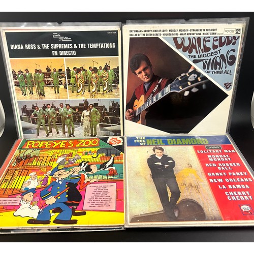 8504 - Large collection of assorted vinyl LP records to include Liza Minnelli, Barbara Windsor, David Soul,... 