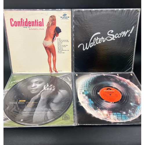 8504 - Large collection of assorted vinyl LP records to include Liza Minnelli, Barbara Windsor, David Soul,... 