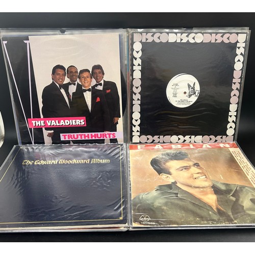 8504 - Large collection of assorted vinyl LP records to include Liza Minnelli, Barbara Windsor, David Soul,... 