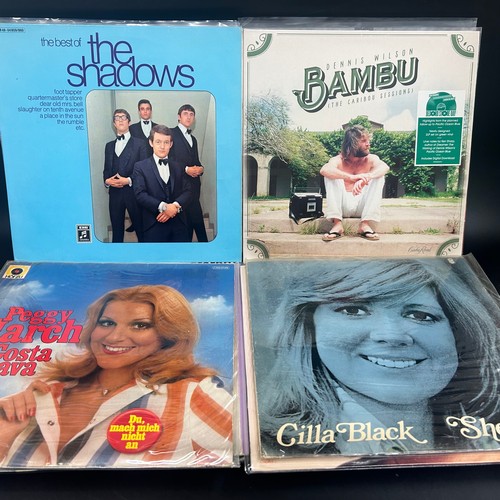 8504 - Large collection of assorted vinyl LP records to include Liza Minnelli, Barbara Windsor, David Soul,... 