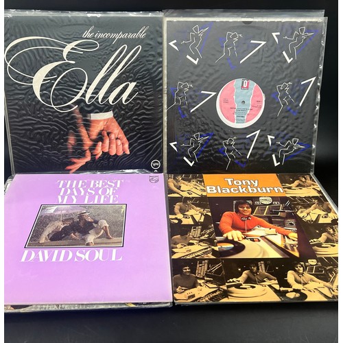 8504 - Large collection of assorted vinyl LP records to include Liza Minnelli, Barbara Windsor, David Soul,... 