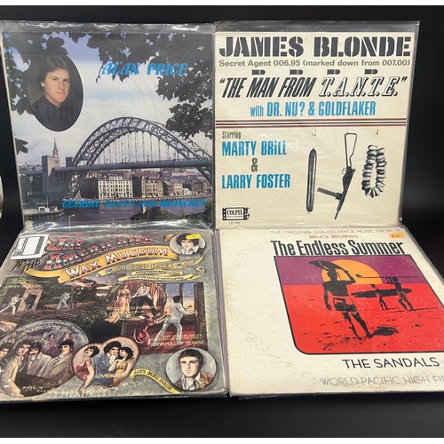 8504 - Large collection of assorted vinyl LP records to include Liza Minnelli, Barbara Windsor, David Soul,... 