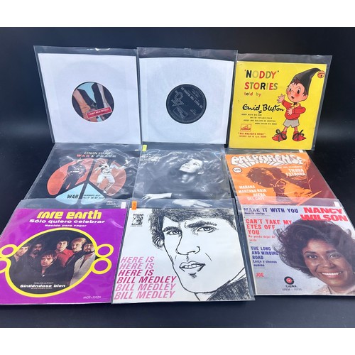 8505 - Collection of vinyl 45rpm singles to include Johnny Rivers, Paul Petersen, Tony Martin, R. Dean Tayl... 