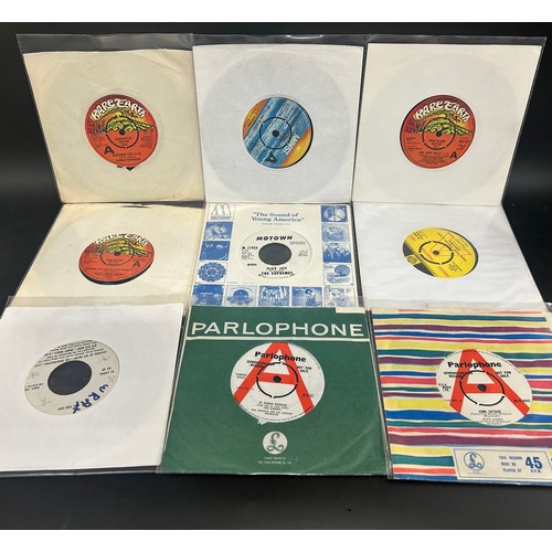 8506 - Collection of assorted 45rpm singles all DJ / promotional demo copies, to include Mike Sarne, Ron Go... 