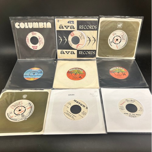 8506 - Collection of assorted 45rpm singles all DJ / promotional demo copies, to include Mike Sarne, Ron Go... 