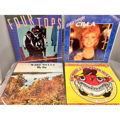 Thirty LP vinyl records including disco and Motown with other examples ...
