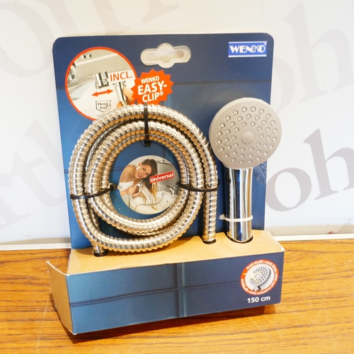 6048 - A box of bathroom related items to include shower heads, toilet brushes, flush valve, etc. (SP516622... 