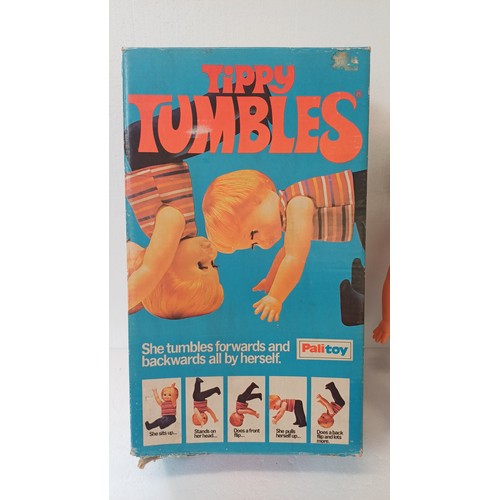 A Palitoy Tippy Tumbles doll, with original box
