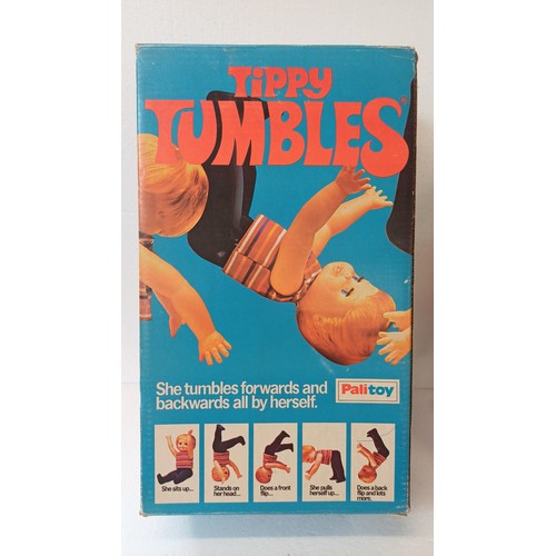 A Palitoy Tippy Tumbles doll, with original box