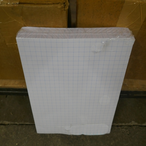 Three boxes of A4 un-punched paper - five reams of paper per box